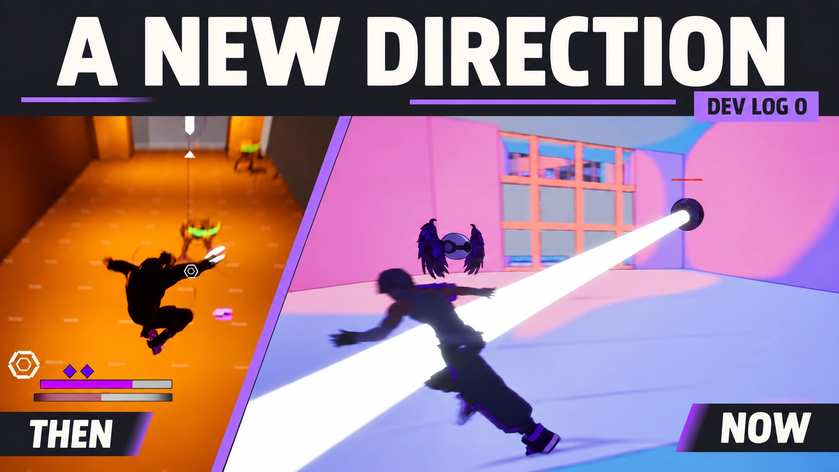 Re:Fracture then and now development footage
