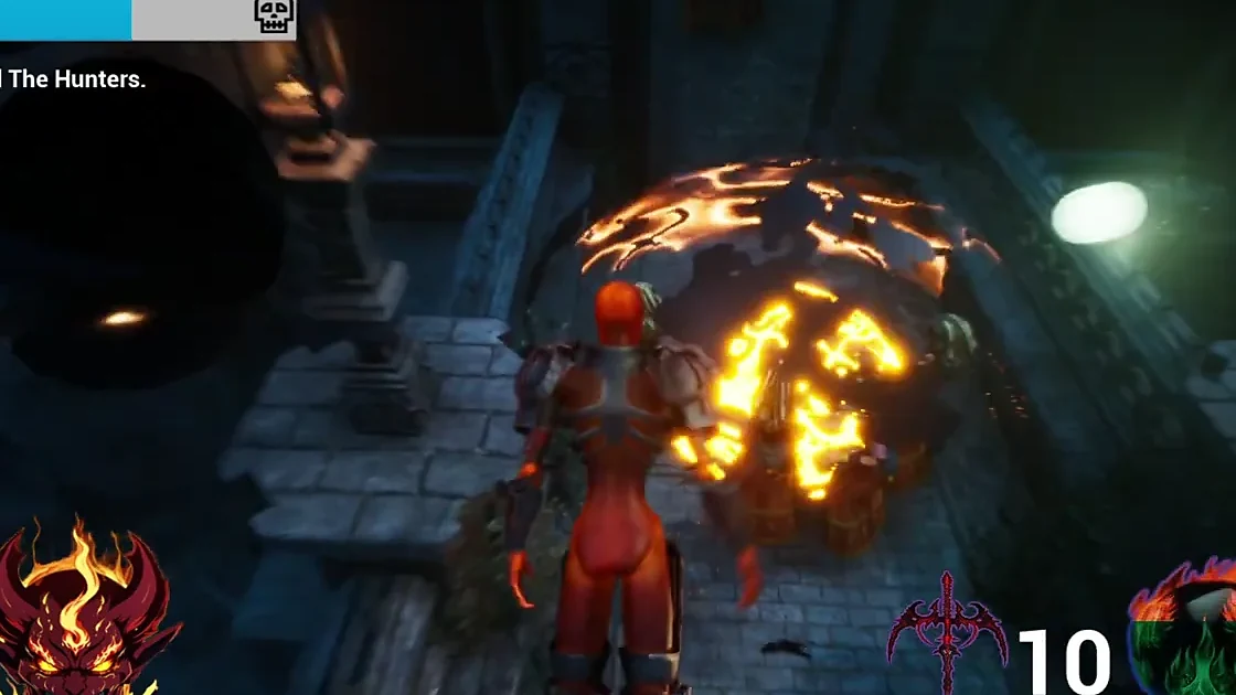 fATED game in action, with character and ability feedback